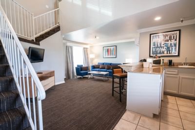 Two Story Crown Loft Suite at the Alexis Park Resort 