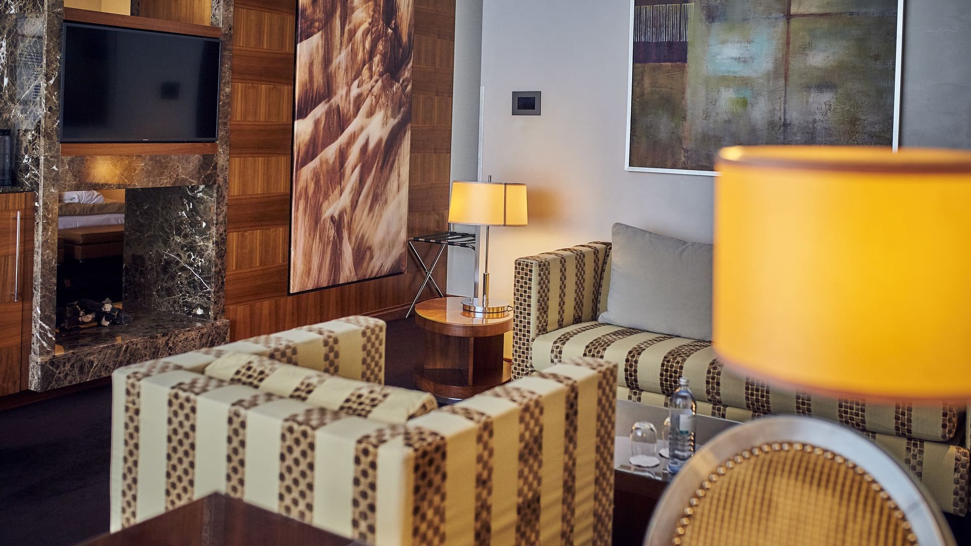 Lounge in Junior Suite Superior at Falkensteiner Hotels