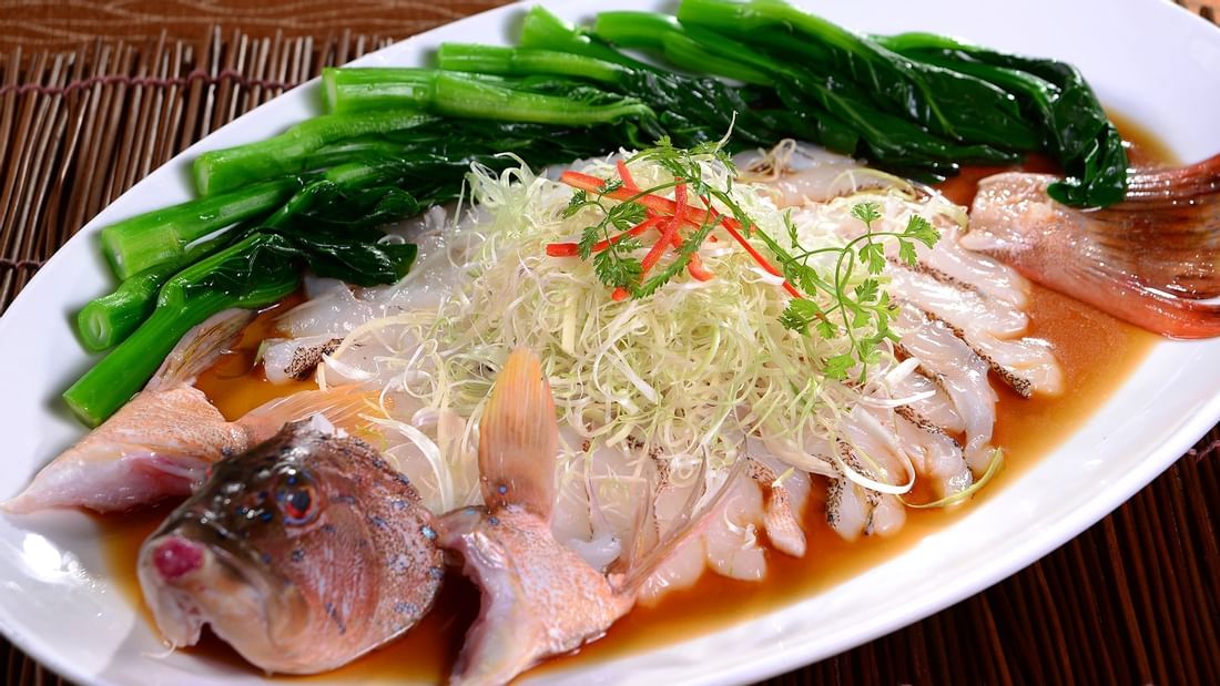 A seafood Chinese cuisine in Grand Imperial at Sunway Resort
