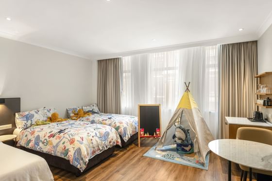 Kids Experience with bed, teepee and furniture's at The Grace Sydney