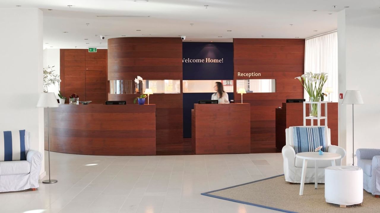 Lobby del Falkensteiner Hotel & Spa Iadera