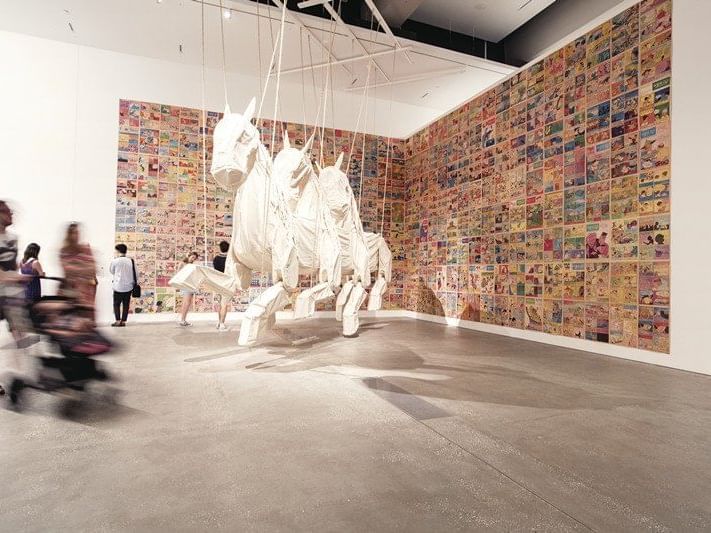 Queensland Art Gallery at Pullman and Mercure King George Square Brisbane 