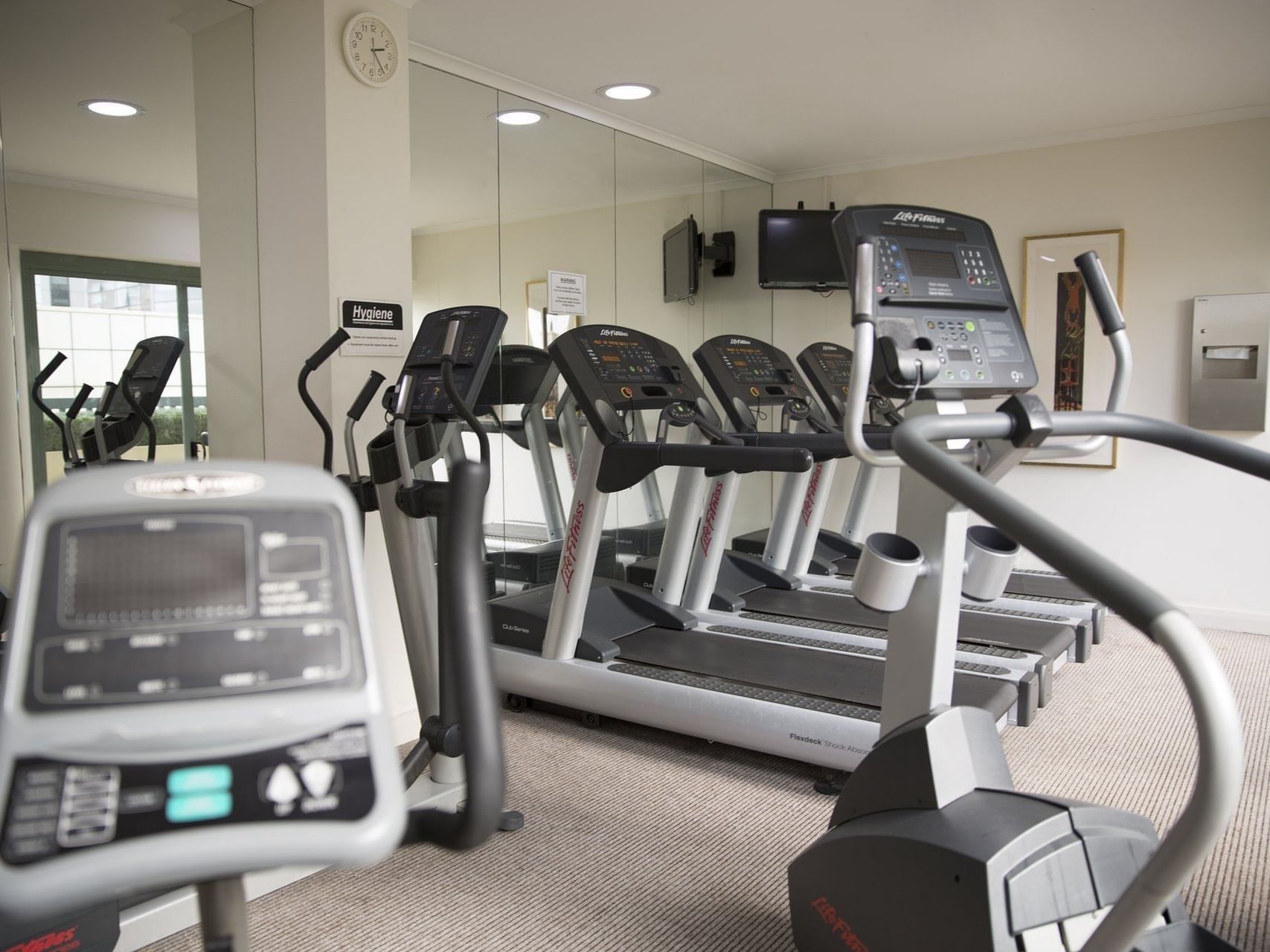 Fitness area at the Sebel Residence Chatswood