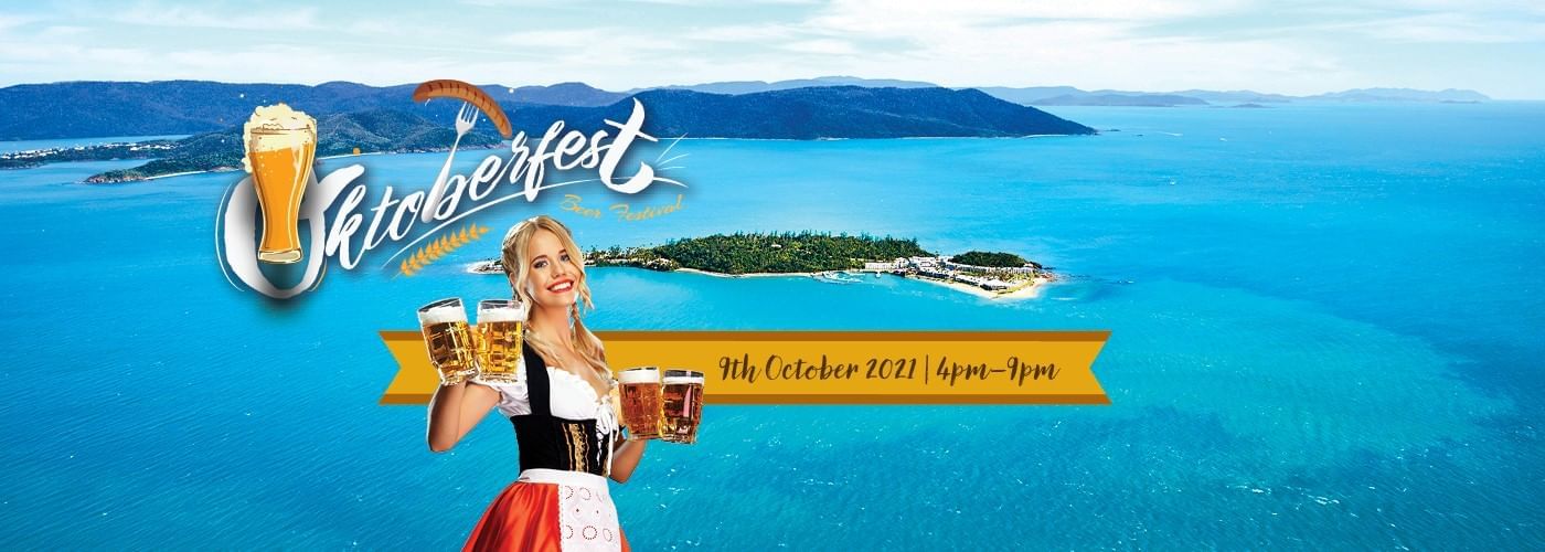 Poster of October fest at Daydream Island Resort