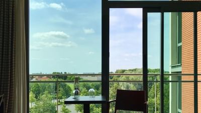 Views from Hôtel du Pasino in Saint-Amand-Les-Eaux, France