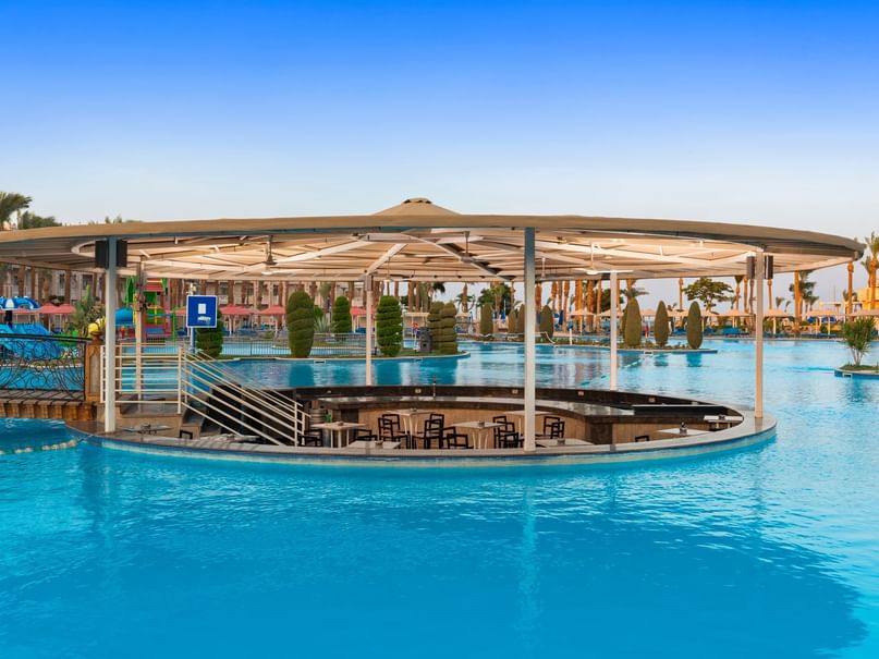 Pool Bar at Pickalbatros Palace Resort in Hurghada