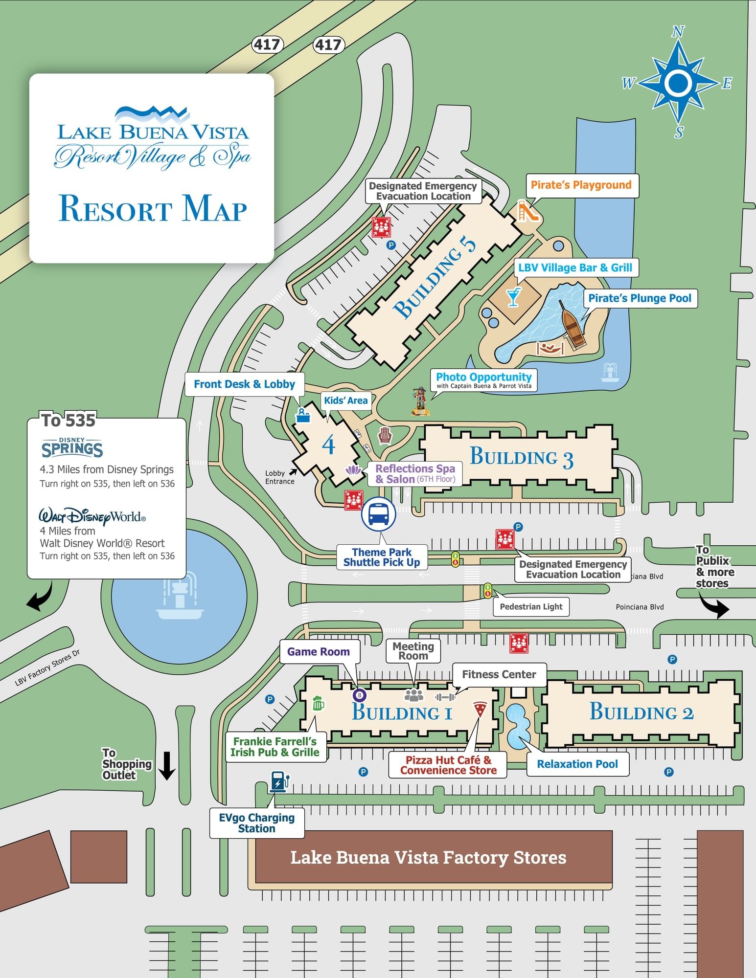 LBV Resort Village and Spa Resort Map 2026