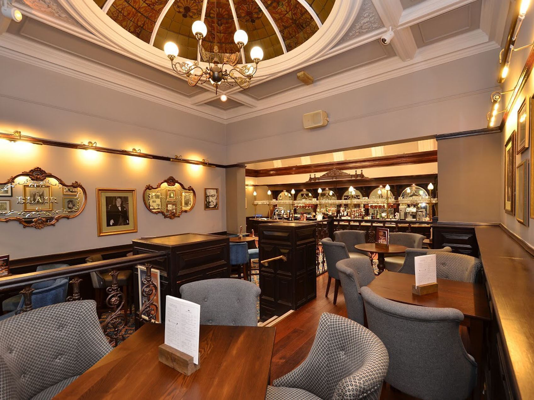 Interior of Bar at The Imperial Hotel  Blackpool