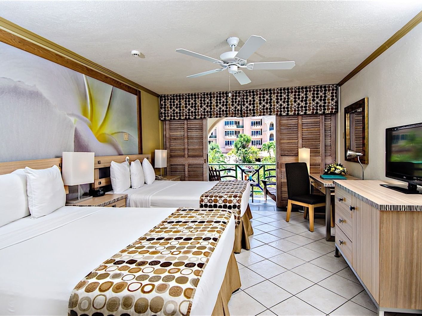 Interior of a Pool View Room at Accra Hotels & Resorts