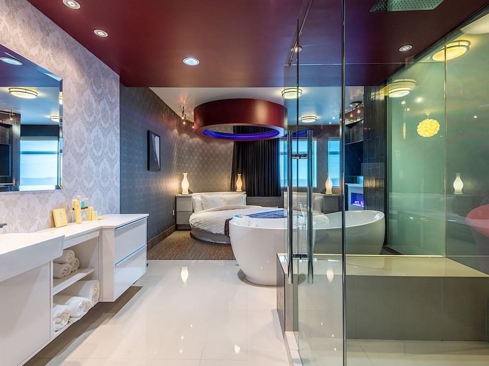 TABOO THEMED SUITE | Hotel Clique Calgary Airport Accommodation TABOO THEMED SUITE | Hotel Clique Calgary Airport Accommodation