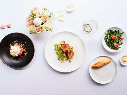 Tasty foods at Sofitel Sydney Wentworth