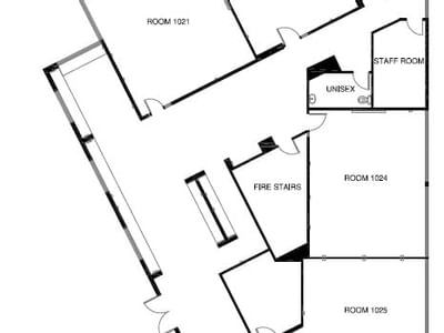 Conferencing Rooms Floor Plate