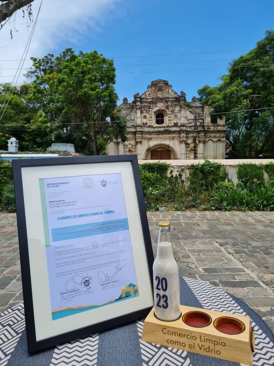 environmental conscious hotel in antigua guatemala