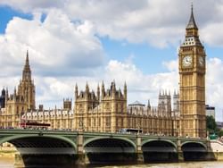 View of Westminster & big ben near Sloane Square Hotel