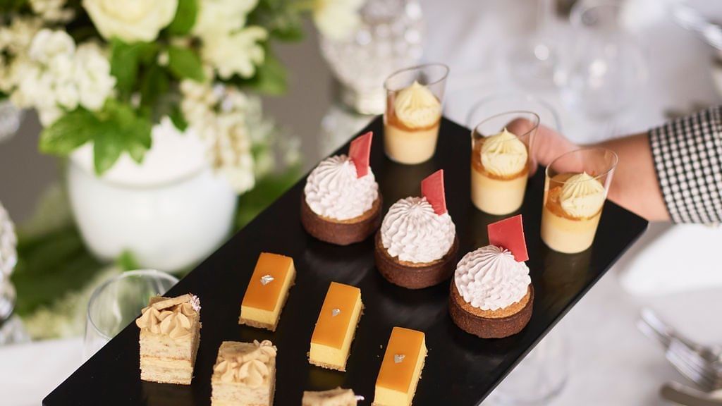 Wedding food types at the pullman melbourne on the park