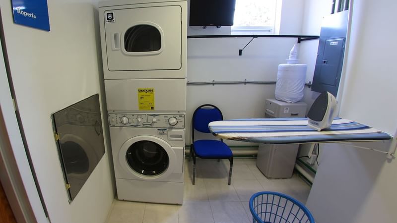 Interior of Ironing & Washing Room at One Xalapa Las Ánimas