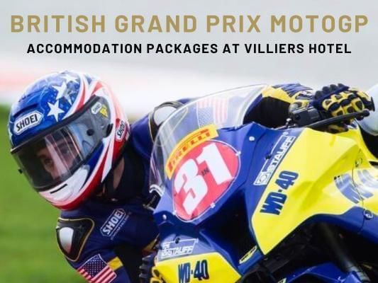 British Grand Prix MotoGP Accommodation Package at nearby Villiers Hotel