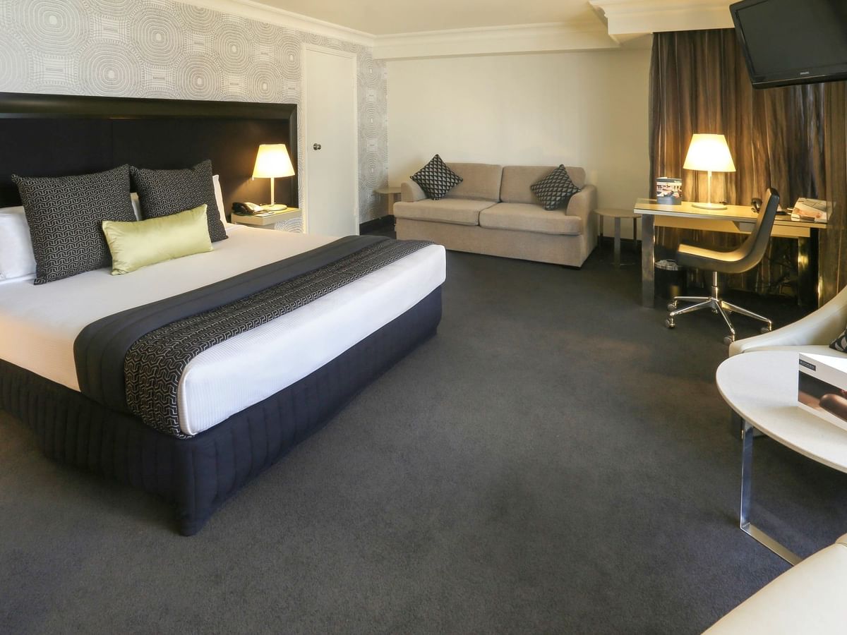 Premium Corner King room at Pullman Brisbane King George Square
