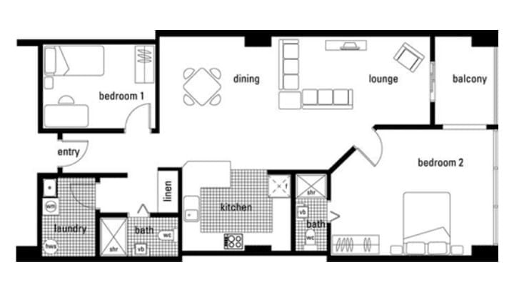 Student Living - Tower Apartments, student accommodation in Adelaide — photo 2