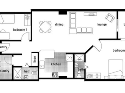 Two Bedroom Apartment