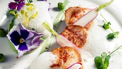 Gourmet getaway offer.