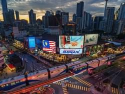 Bukit Bintang Shopping District near St Giles Boulevard