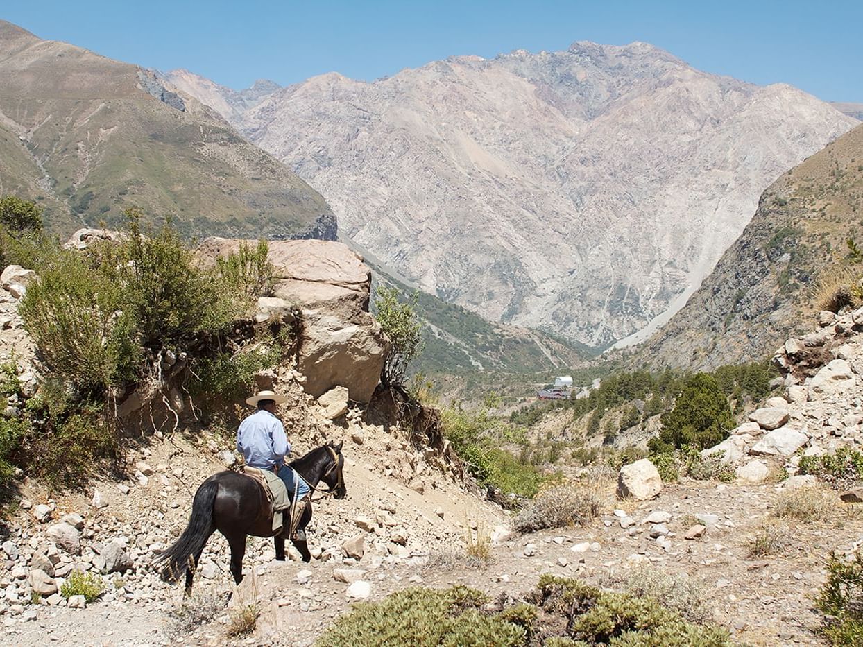 Horseback Riding At Andes Mountain near NOI Puma Lodge Hotel
