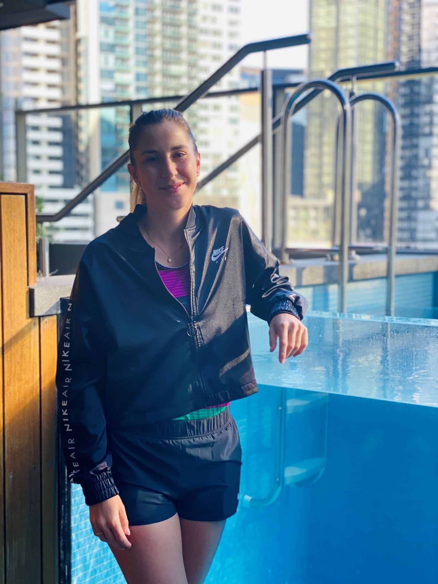 Belinda Bencic at Imagine Marco in Melbourne
