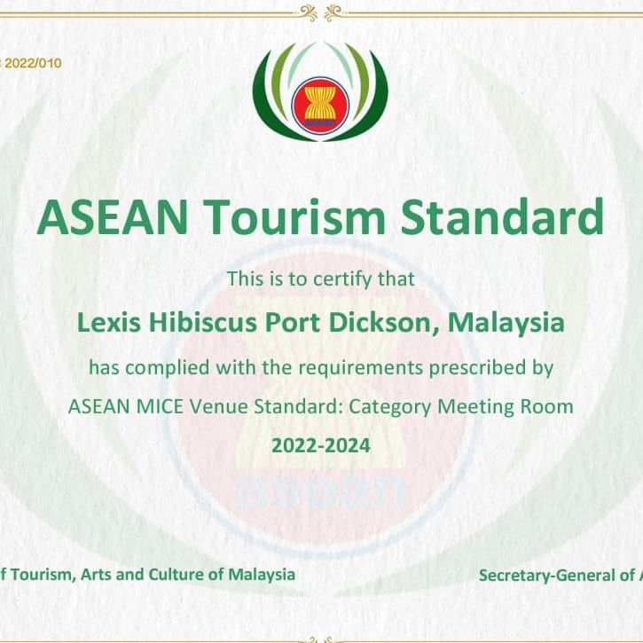 Lexis Hibiscus Wins ASEAN MICE Venue Standard Award in 2022