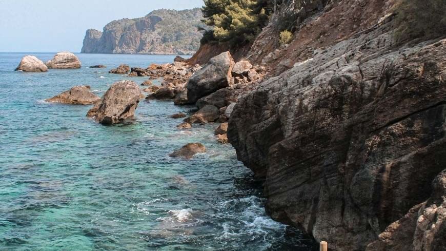 Côte nord de l'île de Majorque