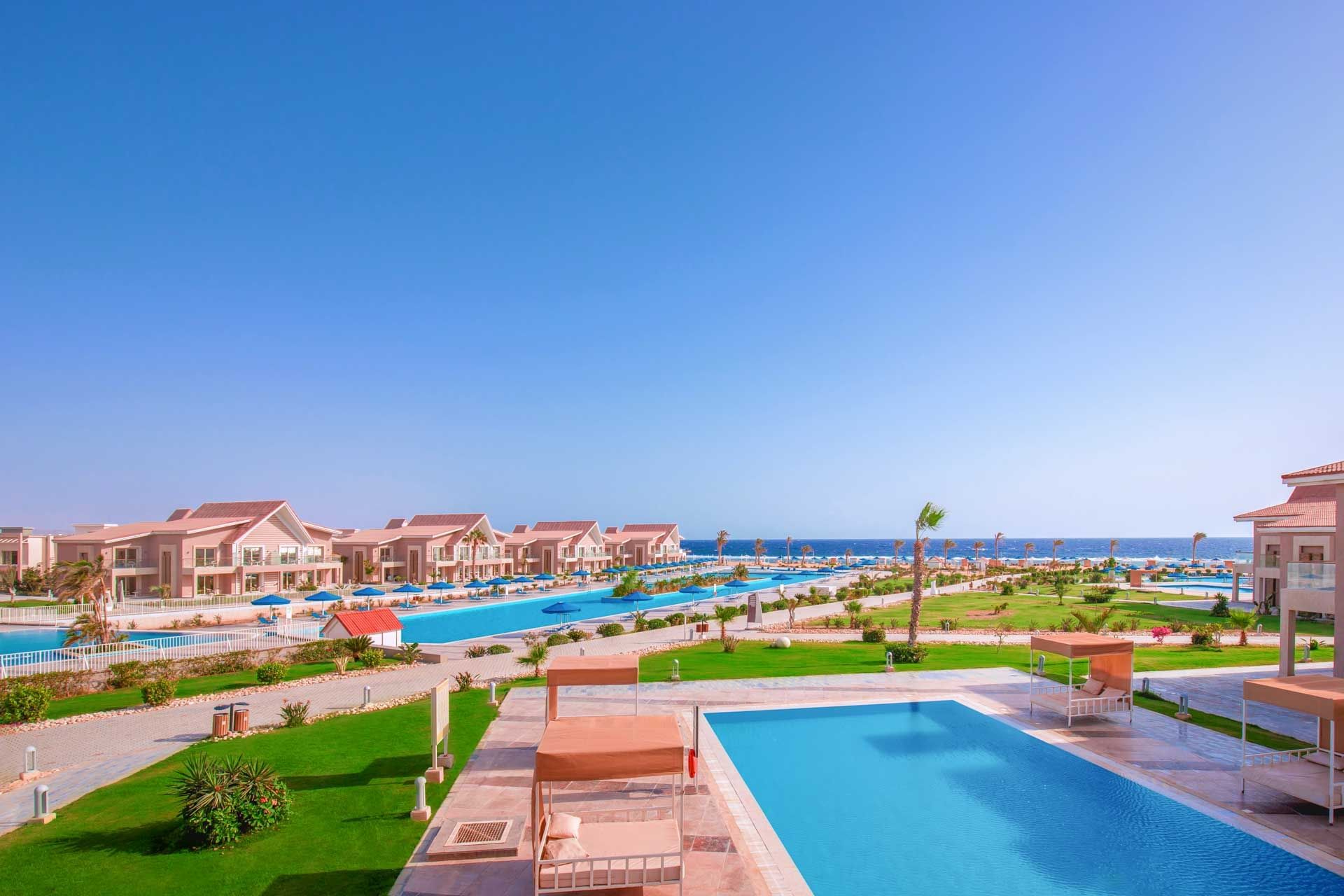 Pool at Pickalbatros Sea World Resort in Marsa Alam