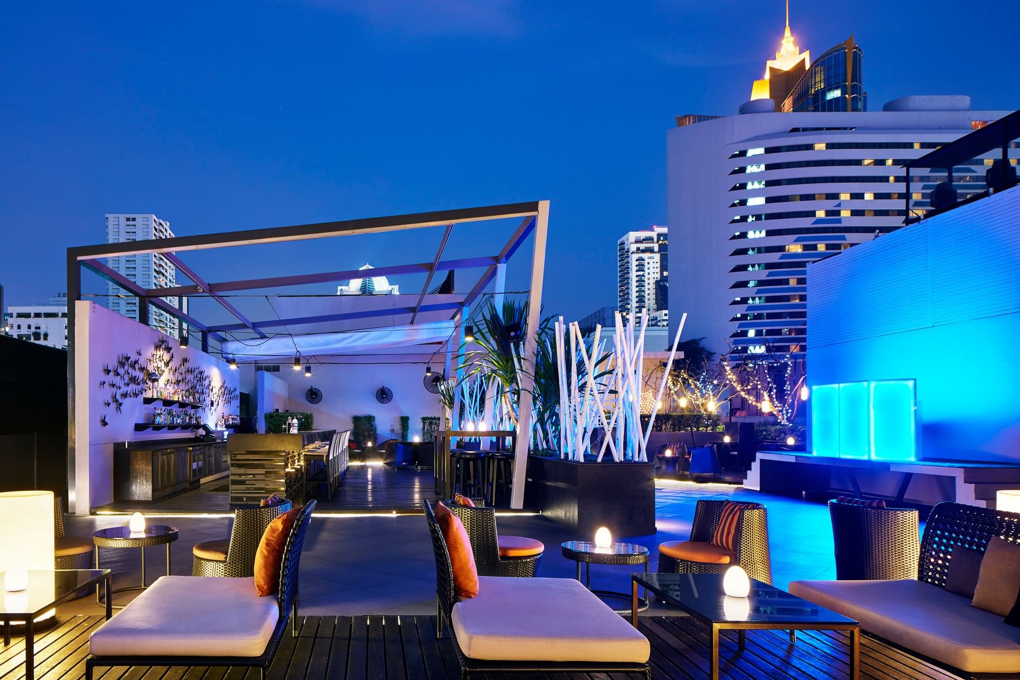 Oasis Rooftop Bar at Paradox Bangkok