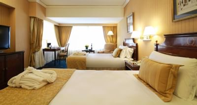 Deluxe Room with two beds at Hotel Emperador Buenos Aires