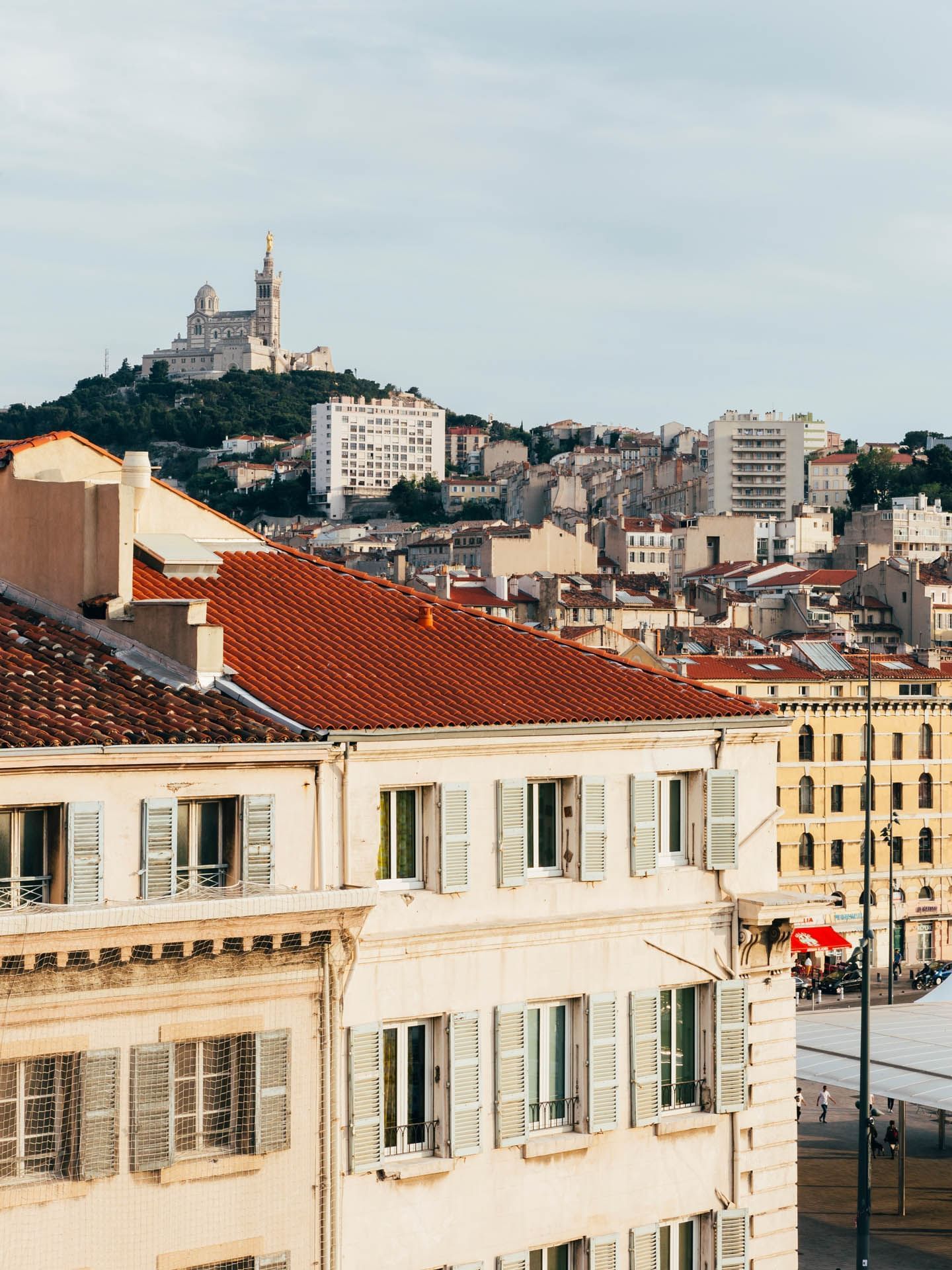 Vue de la ville depuis l'hôtel à l'Escale Oceania Marseille
