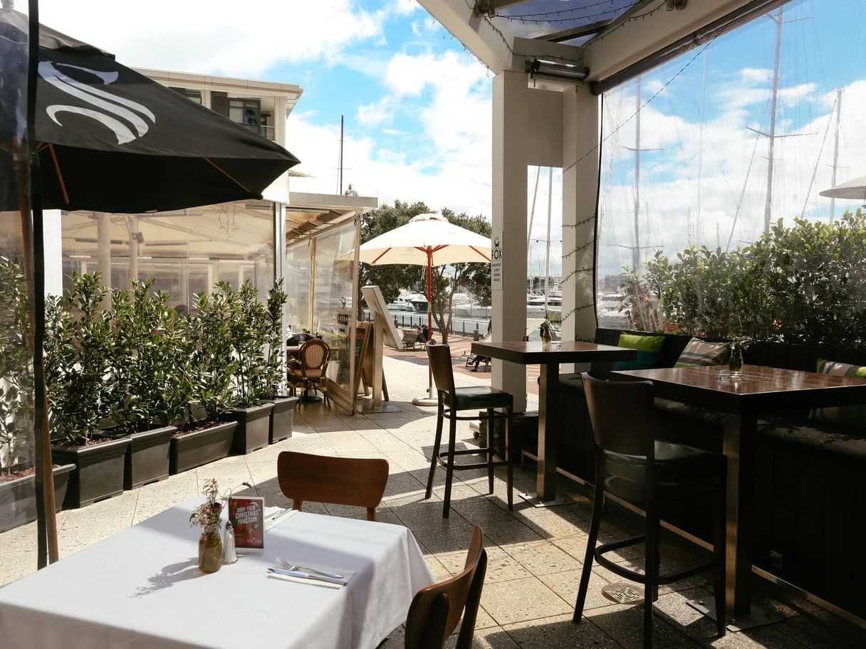 Restaurants at the Sebel Auckland Viaduct Harbour