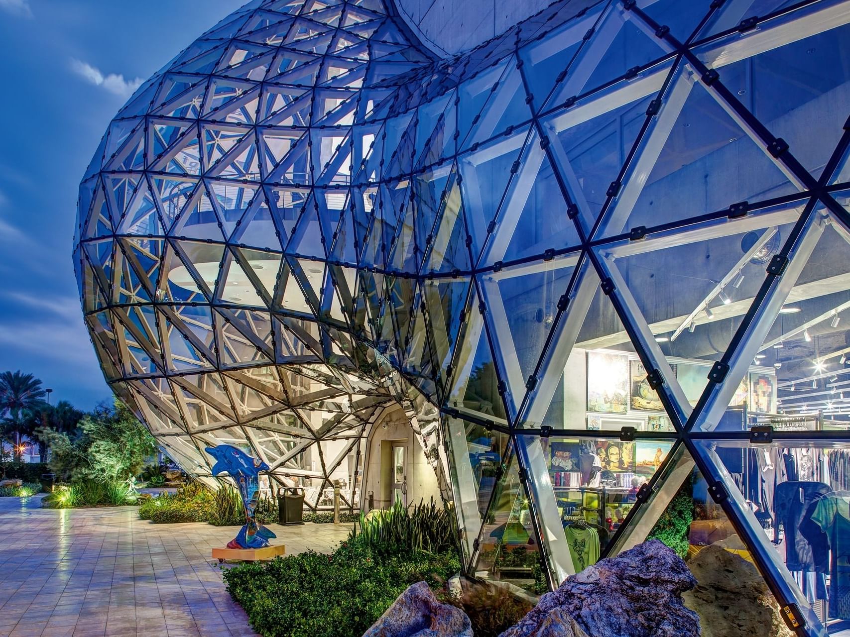 Exterior view of Salvador Dali Museum near The Exchange Hotel