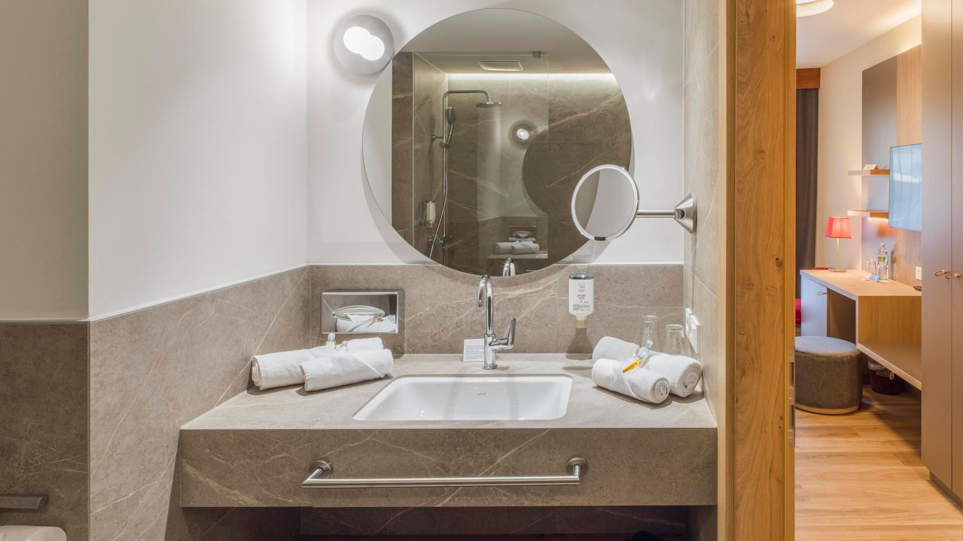Double Room Comfort vanity at Falkensteiner Hotel Sonnenalpe