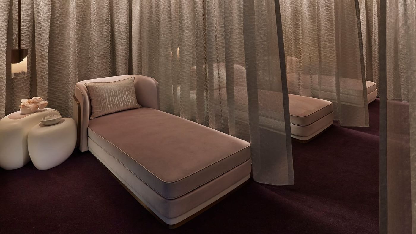 Crown spa relaxation area at Crown Hotels