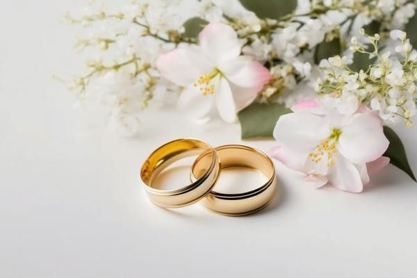 Matching wedding bands featuring our article on "do wedding bands have to match"