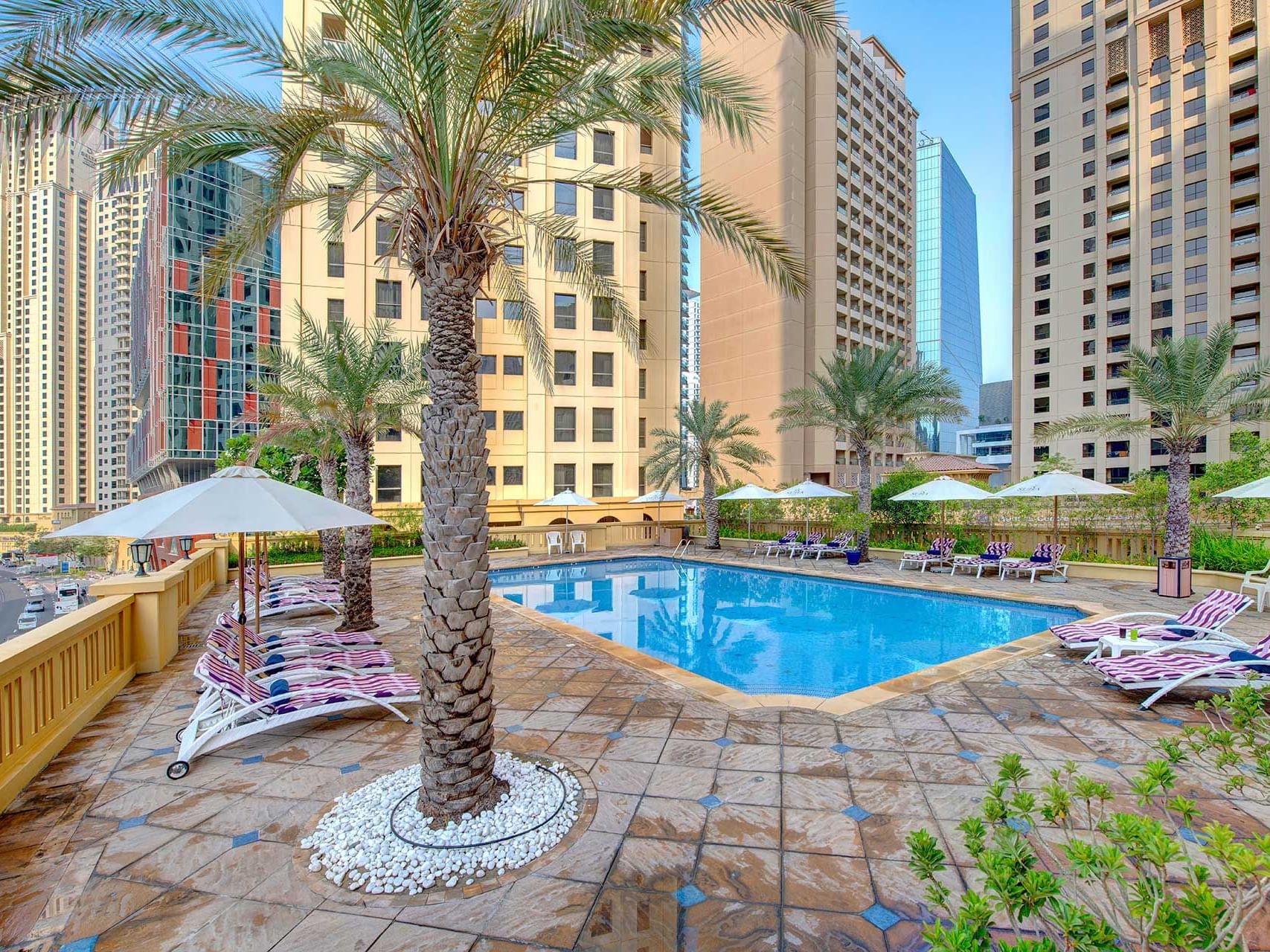 Pool at Suha JBR Hotel Apartments
