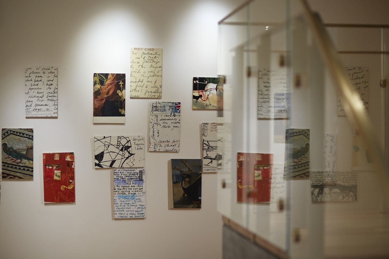 Art gallery in lobby