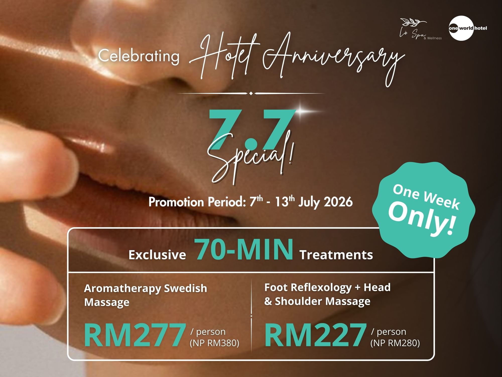 7.7 Spa Web Promo
