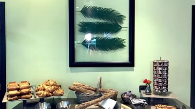 Breakfast at Hôtel du Pasino in Saint-Amand-Les-Eaux, France