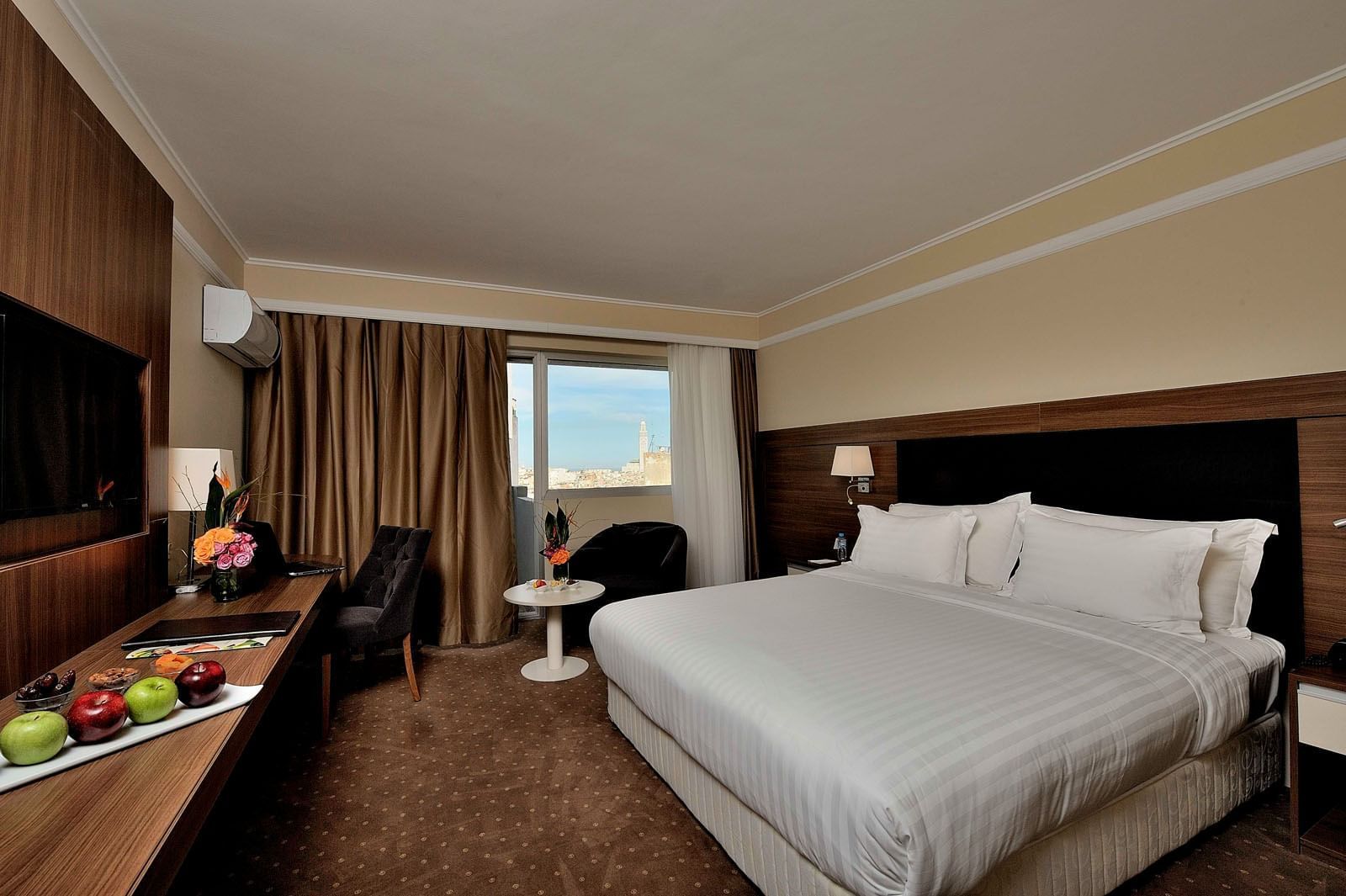 Deluxe Room at Kenzi Basma Hotel in Casablanca, Morocco