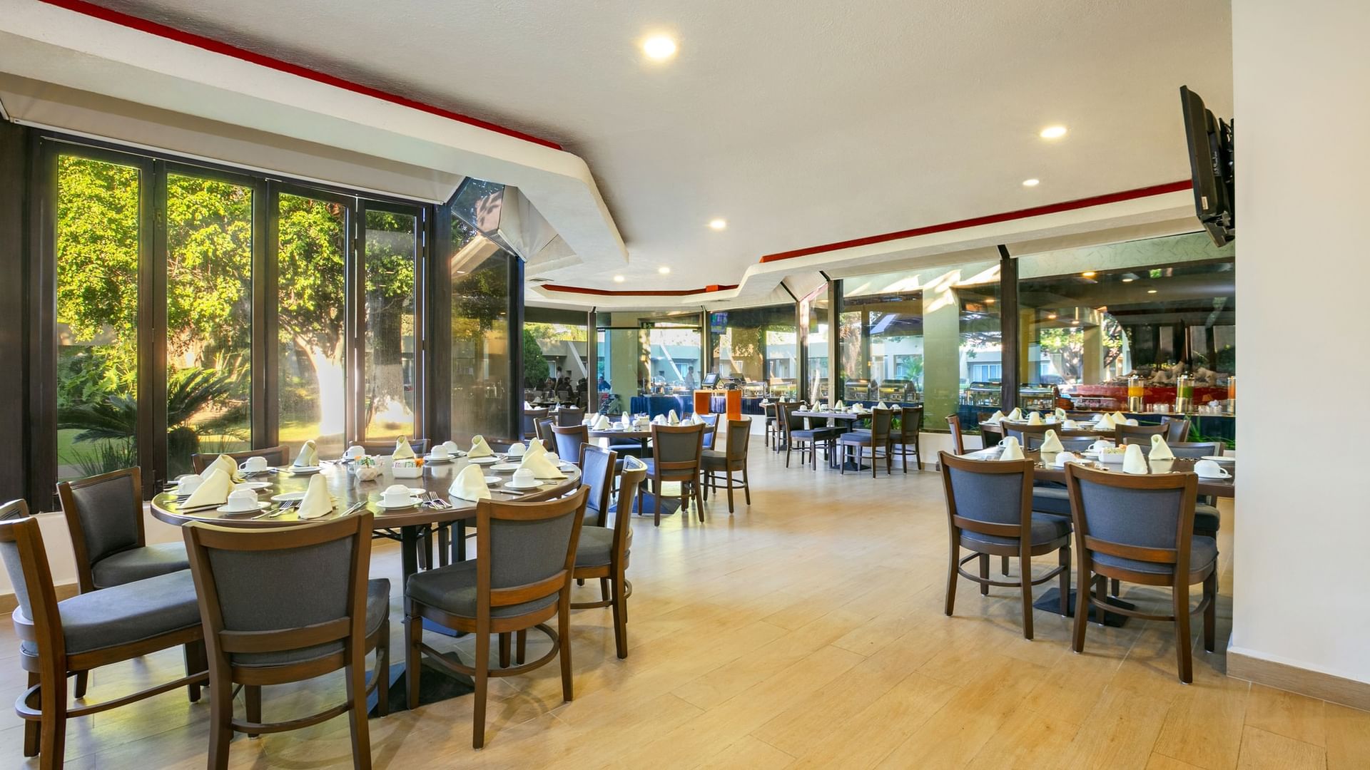 La Huerta restaurant interior at Camino Real Guadalajara in Zapopan