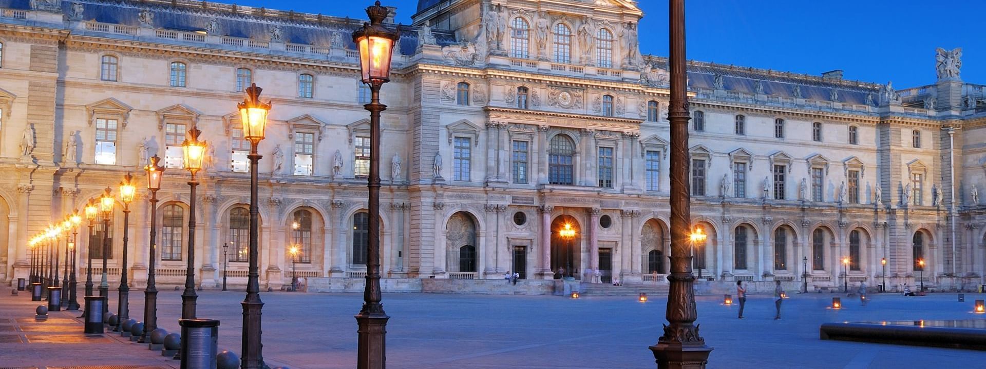 Exterior of Louvre Museum near Hôtel Westminster - Paris