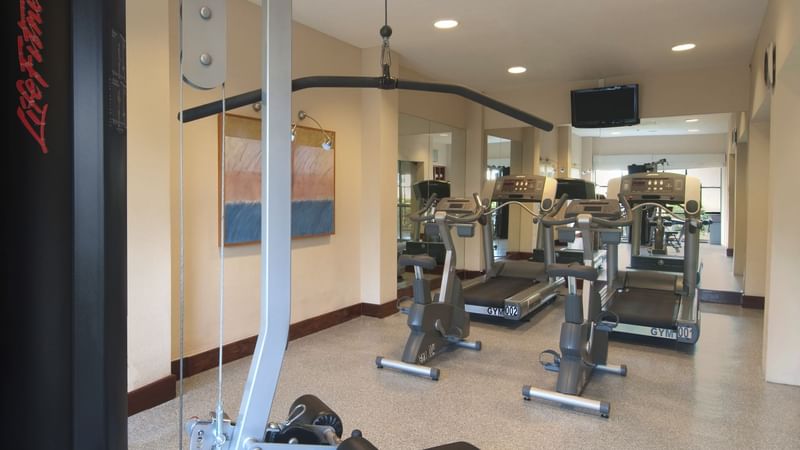 Gym & fitness area with accessories at FI Poza Rica