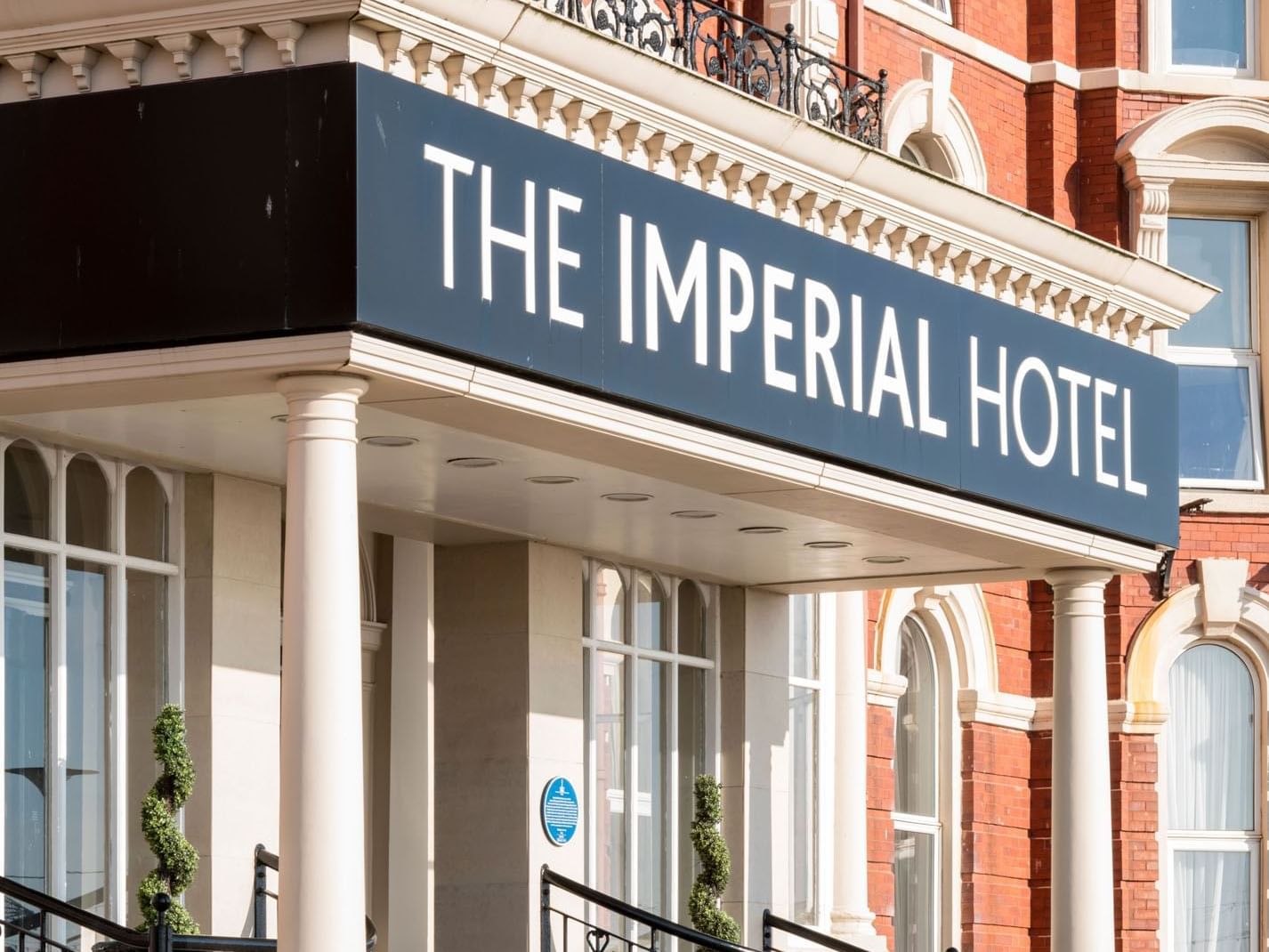Exterior of The Imperial Hotel  Blackpool