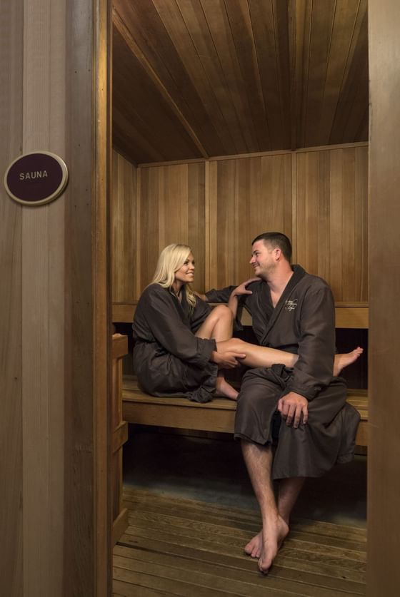 Couple Sauna