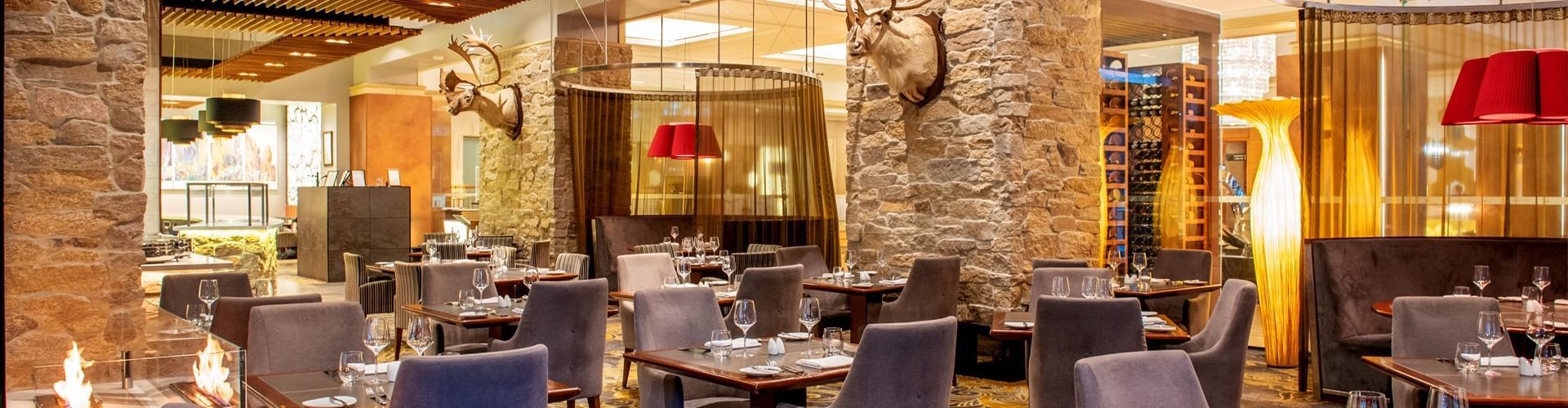 A view of the Firewater Grille restaurant at the Duxton Hotel